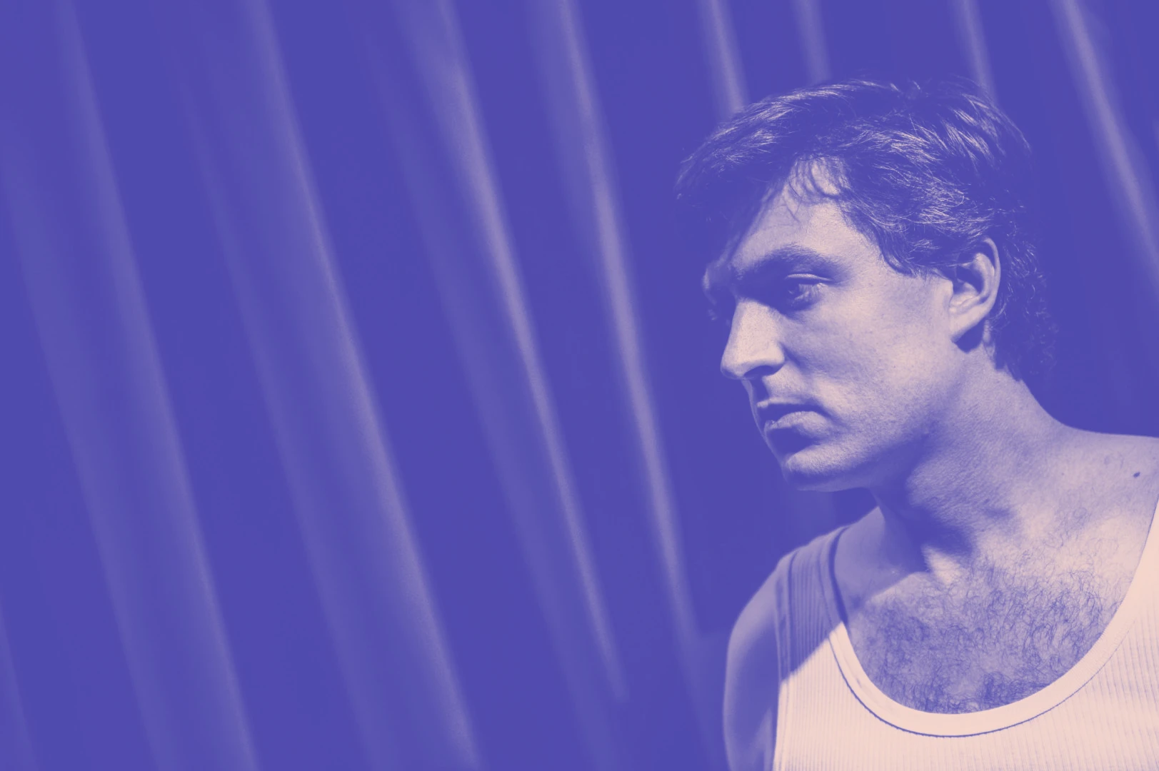 Eksempel på foto - duotone lilla fargefilter