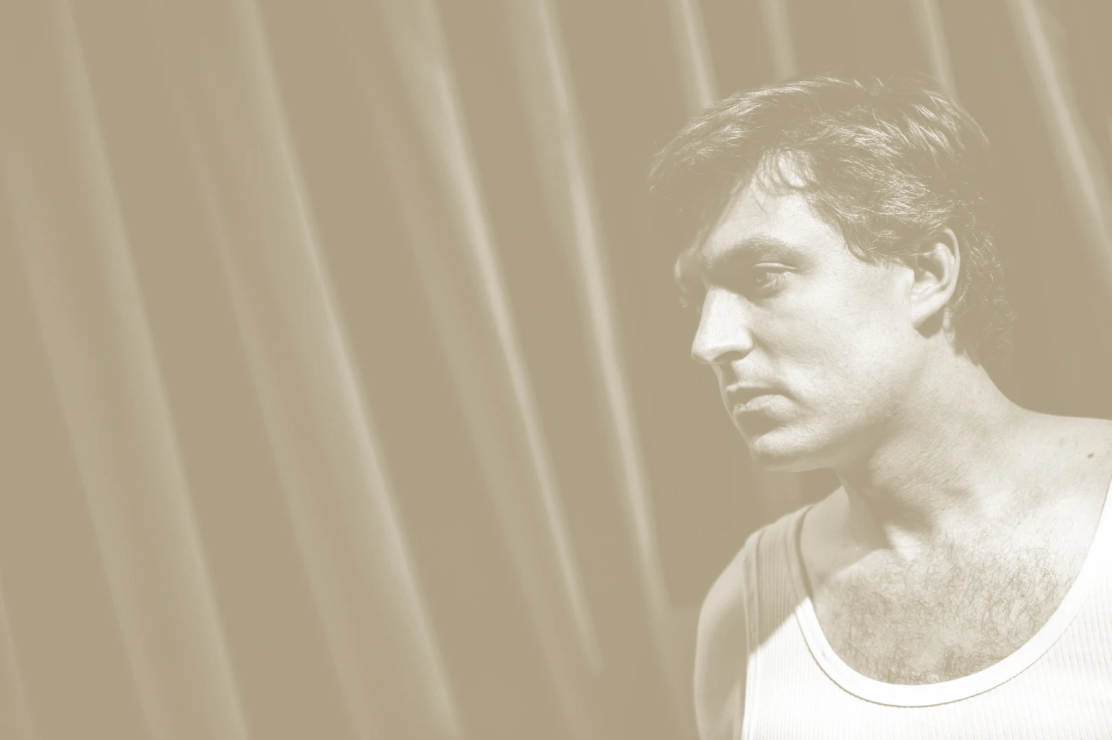 Eksempel på foto - duotone lys brun fargefilter