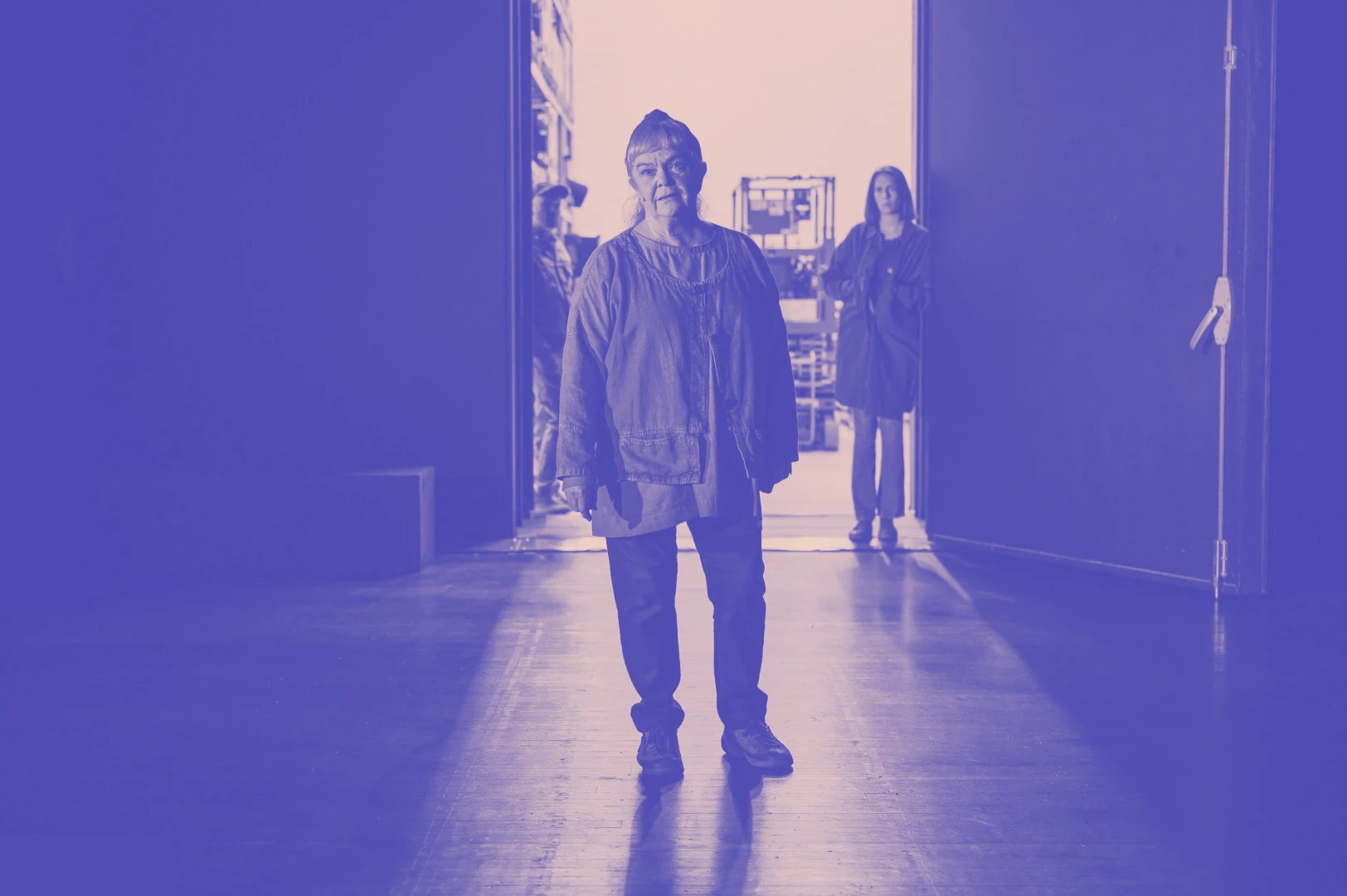 Eksempel på foto - bildemaner med lilla fargefilter