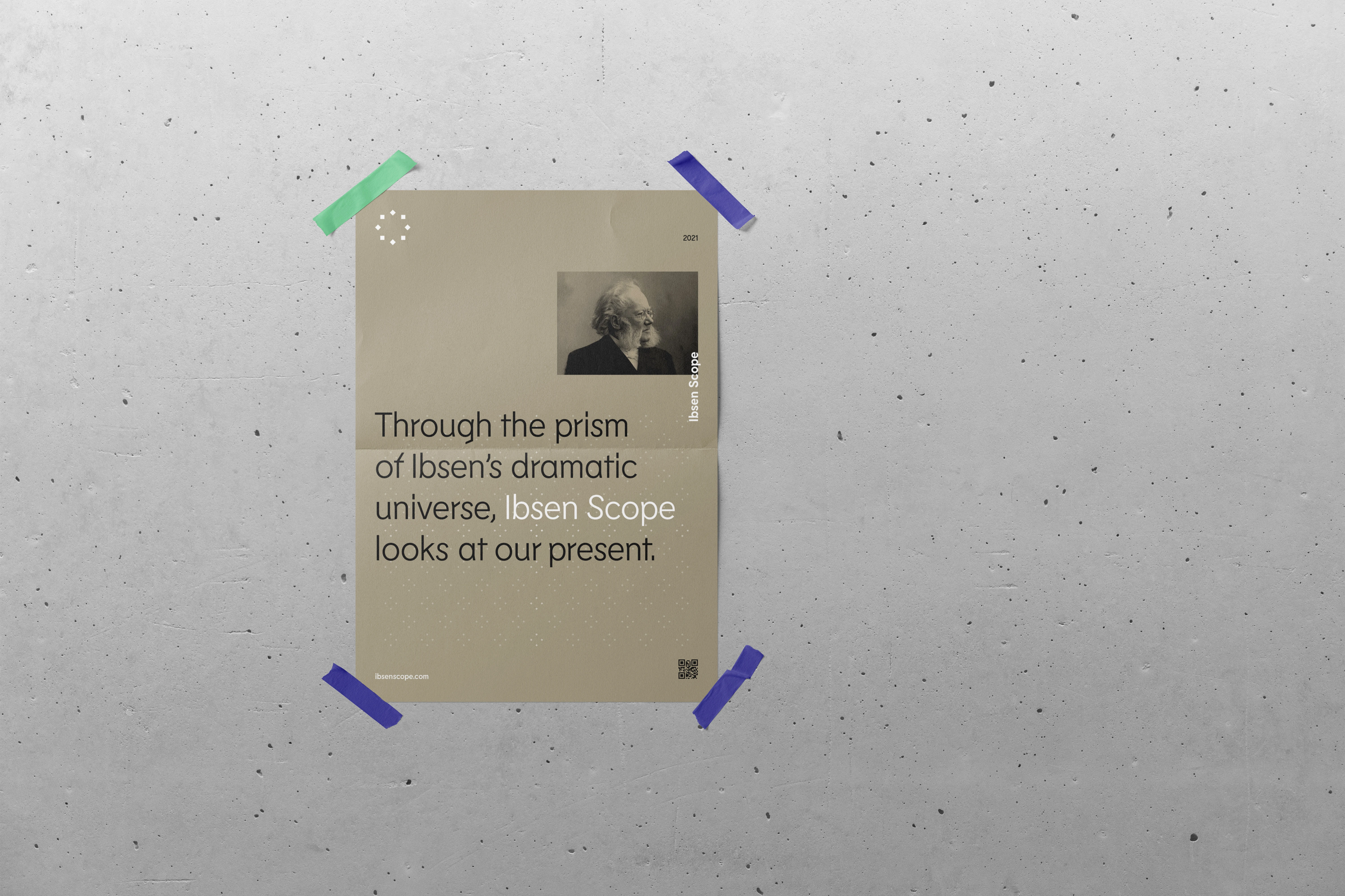 Plakat for Ibsen Scope.