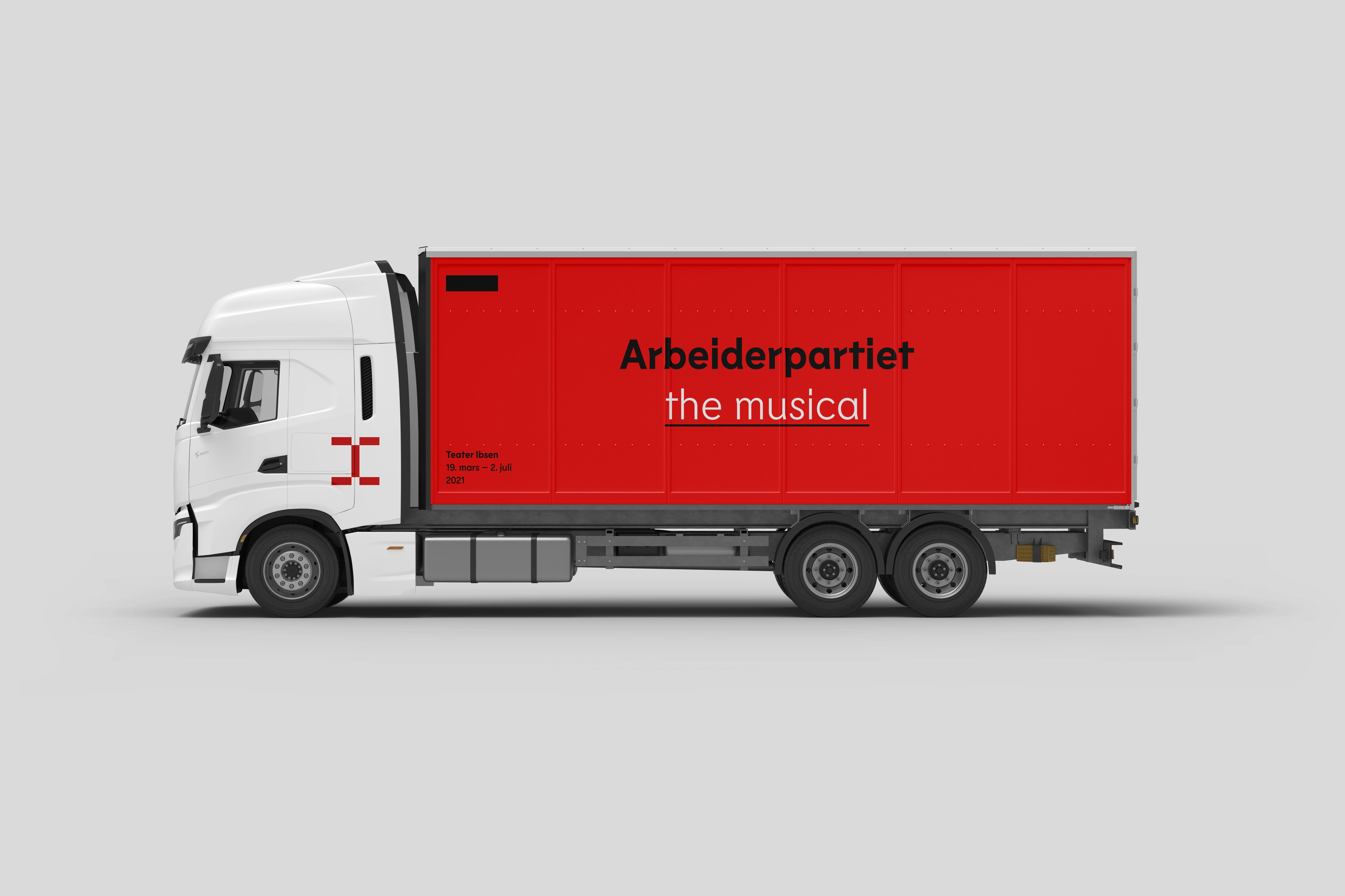 Foliering for lastebil